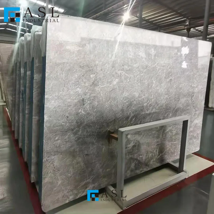 Factory direct Italy tafrry grey sahara marble slab yeni grey lido buffett artic grey marble