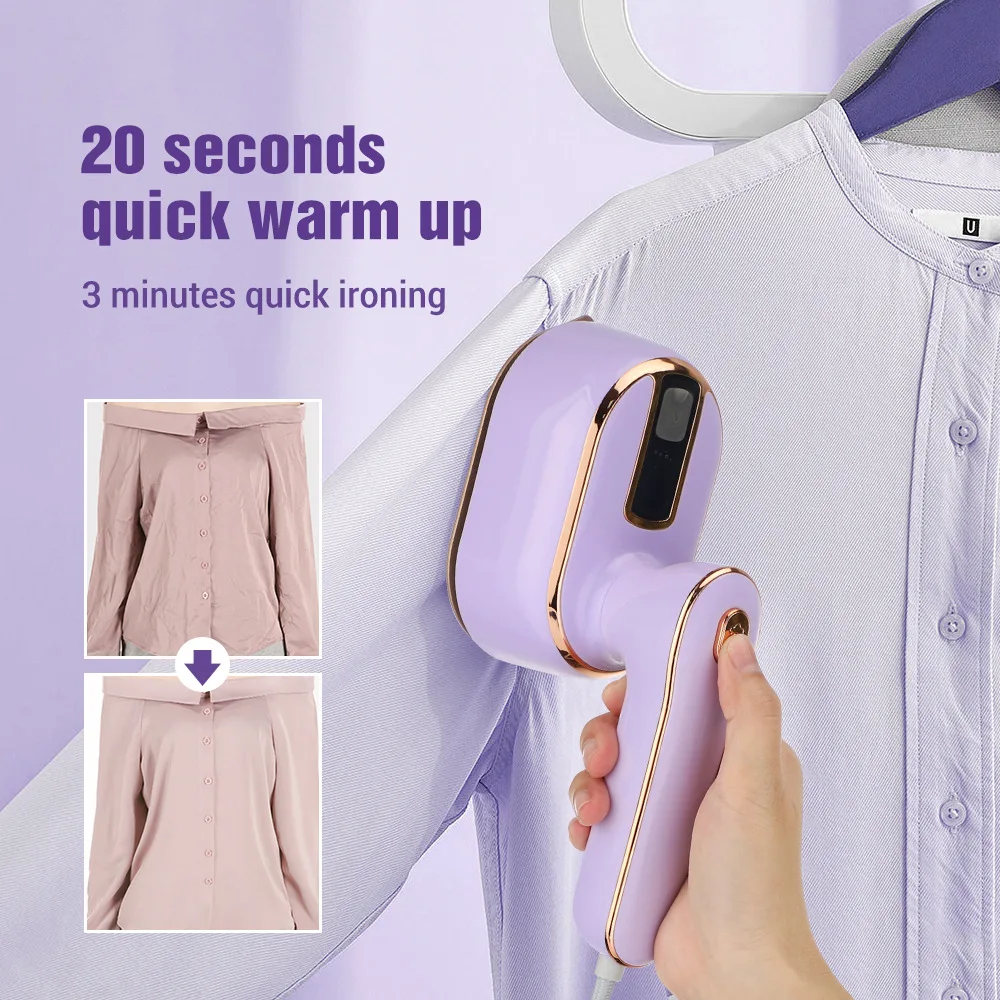 Handheld Folding Electric Iron Portable Hanging Ironing Machine Mini Steam Household Dormitory Travel Hanging Ironing Machine