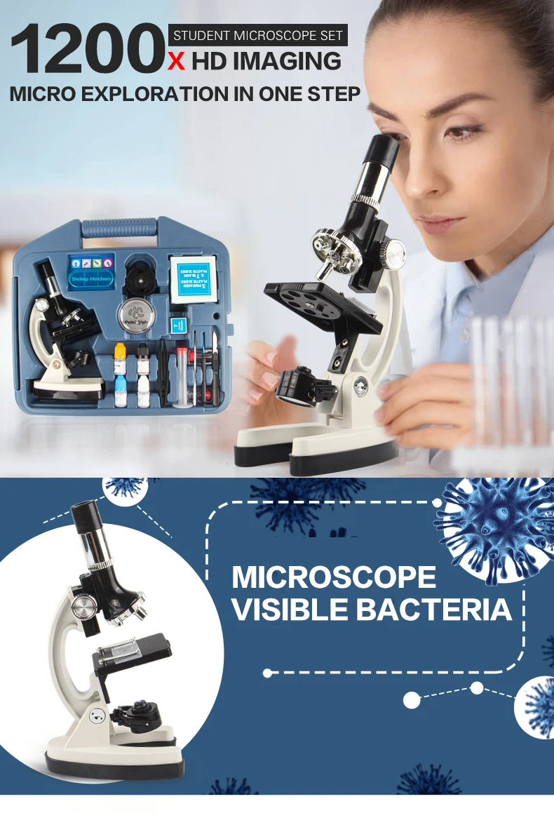Competitive Price High Quality Microscope Toy Set High Simulation