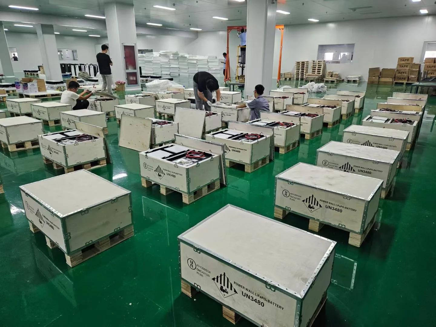 48V 600Ah Industrial Commercial IP55 Waterproof Shell Solar Distributed Energy Storage System for Outdoor