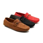 Shoes Mens Slip On Loafers Hot Selling Good Quality Outdoor Mens PU Loafer Shoes /Mens Casual Slip On Driver Loafer