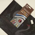 Artist Top Quality Artist Sketching Drawing 12 Metallic Colored Pencils For Adults Kids