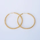 Hoop Earrings Hip-hop Hoop Earrings Geometric Large Round Earrings For Women Fashion Jewelry