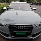 Gray Classic Promotion Gloss Light Nardo Gray Air Channel Car Foil Wrap Vinyl Film