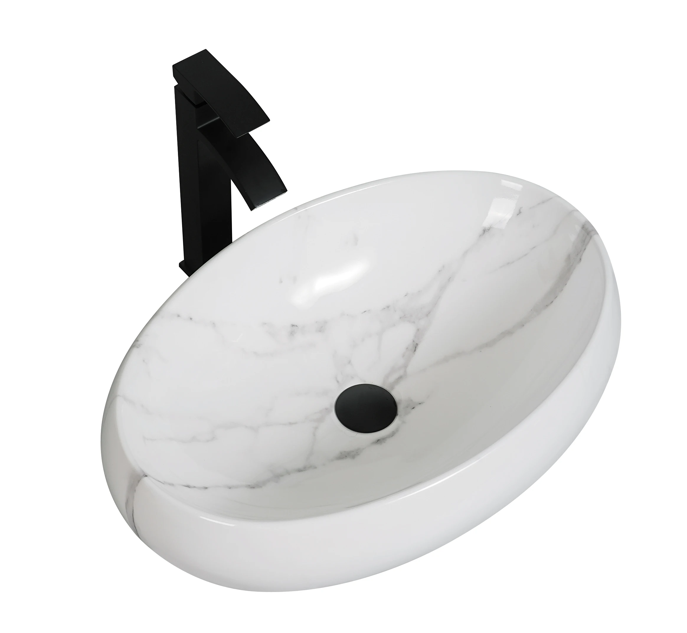 LM-906BL1 Vanity Faucets Basin Designer Basins Basin Portable Ceramic Bathroom Sink Bathroom Accessory Sink factory