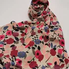 Floral Silk Fashion Design Floral Printed Silk CDC Eco-friendly Soft And Comfortable Fabric For Dress Clothes