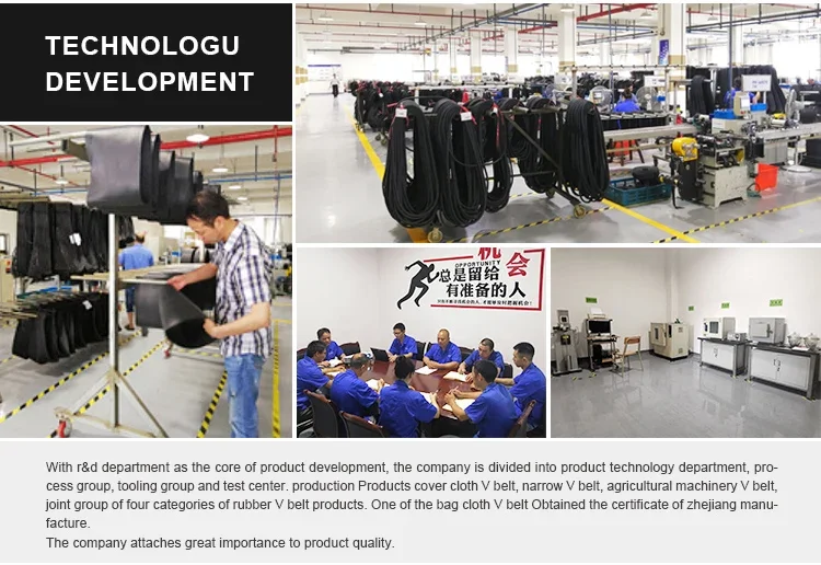 High Quality Machinery Belt Inexpensive Aj(Ra) Synchronized Rubber Transmission Variable Speed Double V Belt manufacture