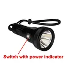 Rechargeable Torch DL-B40 6000 Lumen Powerful LED Rechargeable Underwater Diving Torch Flashlight