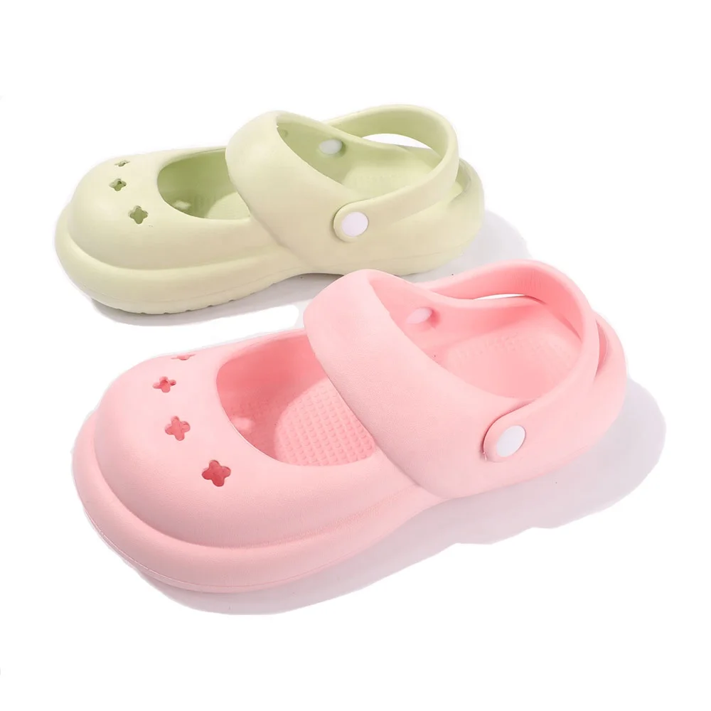 HEVA 2023 New Trending Women Shoes Comfort Thick Sole Slides Slippers Soft Arch Fitness Light EVA Platform Sandal sandales femme