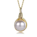 Pearl Pendant High Quality Pearl Necklace 18K Gold Necklace 925 Sterling Silver Necklace For Women Pendant Jewelry