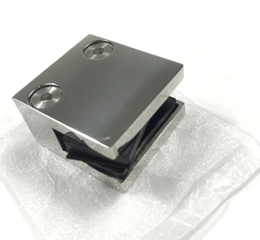 Fence Post Connector Square Movable Fitting Stainless Steel Glass Clips