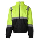Safety Factory Directly Customizable Industrial Hi Vis Reflective Safety Waterproof Security Jacket