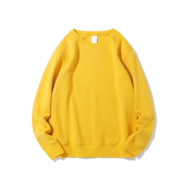 100% cotton Custom street wear emboss sweatshirt embossed logo crewneck sweater men's hoodies