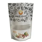 Pouch Packaging Food Bags Custom Resealable Matte Stand Up Pouch Plastic Zip Lock Packaging Nut Food Bags With Window