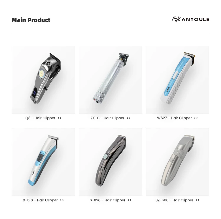 Hair Care Factory Wholesale Hair Clippers Wireless Custom Professional Usb Charging Men's Hair
