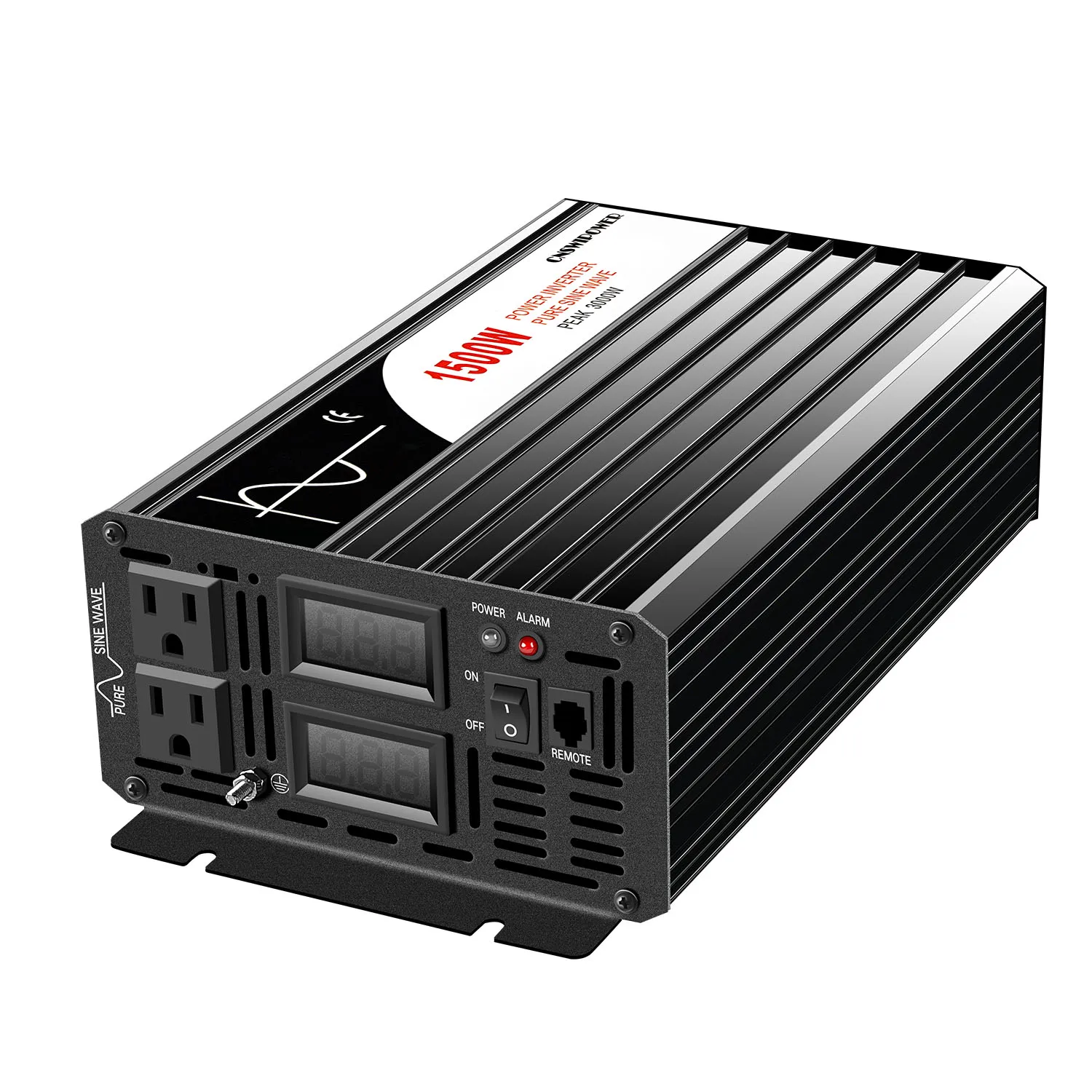 Home And Garden 1500w Pure Sine Wave Inverter 12v To 120v Dc To Ac Power Inverter Solar System 5787