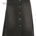 Skirt Long Skirts Shunufang Wholesale Jean Skirt Women High Quality Long Denim Skirts