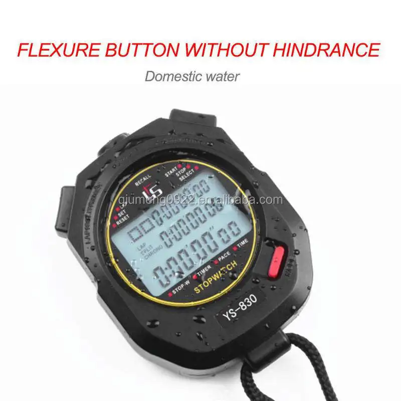 Training Timer Chronograph Stop Watch Digital Stopwatch Timer