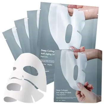 Private Label Real Deep Collagen Face Mask Hydrating Overnight Anti-Wrinkle Firming  Moisturizing Facial Mask