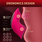 Amazon App Vibrator With Remote Control Powerful 9 Modes Vibration Suction Panty Vibrator For Women