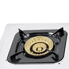 Burner Gas Cast Iron/ 100mmgas Stainless Steel Cast Iron Big Burner Gas Stove 2 Burner For Home Appliance