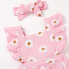 Girl Set Summer Girl Printed Baby Girl Set 2021 Summer Baby Girl One-piece Dress