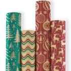 Paper Glossy Printed Paper Christmas Gift Wrapping Paper Kertas Pembungkus Bunga Wedding Festival Gift Packaging Paper