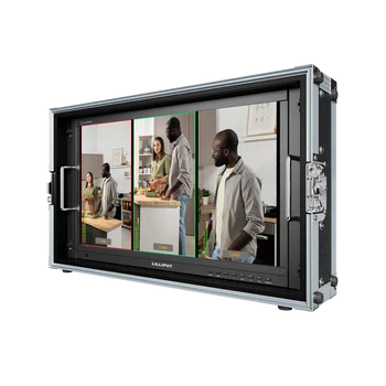 Lilliput 21.5 inch Triple Portrait Short Video Camera monitor Dual 3G-SDI and Dual HDMI Input Quad Split Multiview Monitor