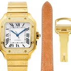 Watch Custom Luxury Diamond Ring Watch BV Factory Size 35 Mm ETA M9015 Movement Classic Ladies Watch