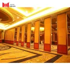 Office Furniture Fabric Surface Aluminum Frame Soundproofing High Hotel Wall Partition Office Furniture