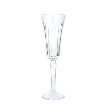 6OZ Elegant striped champagne flute   French champagne glass  European vintage goblet  for  Champagne