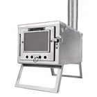 Titanium Portable Titanium Alloy Stove Outdoor Barbecue Heating Stove