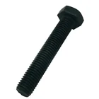 Very Low Prices Sell ISO4017 Full-tooth Blackened Hexagon Bolts At Very Low Prices