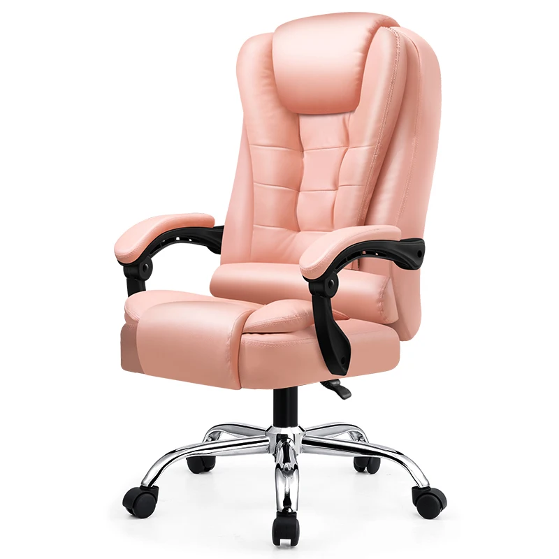Luxury Boss Leather Ergonomic Massage Revolving Recliner Swivel Office Chair Executive Leather