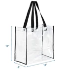 Transparent Bag Logo Printing Custom Colorful Transparent Beach EVA Bag Printing Clear PVC Bag