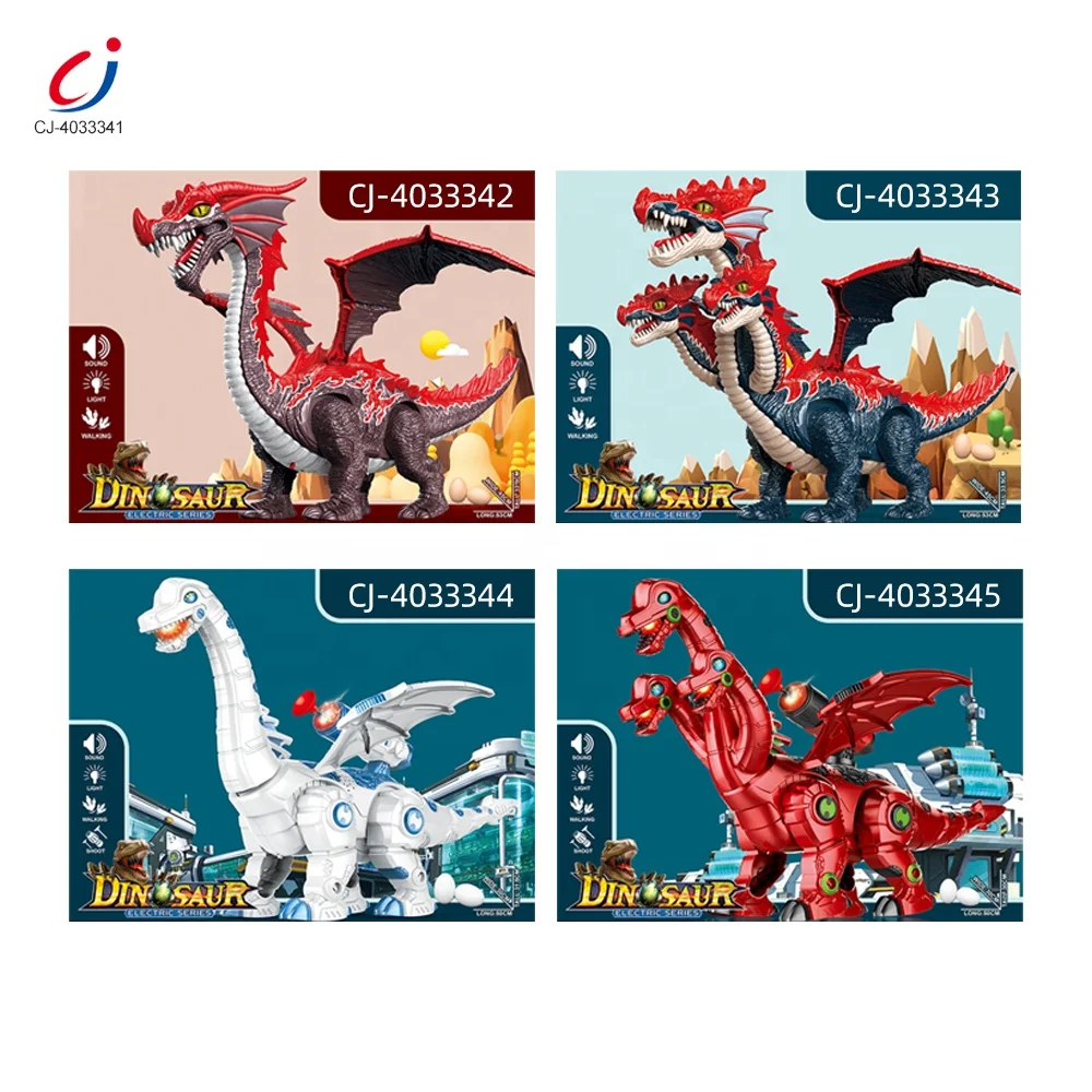 Chengji animals battery operated electric dragon dinosaur toys new 2023 bo walking dinosaur toy with light and sound for kids