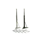 Legs Wholesale Custom Industrial Modern Adjustable Height X Shape Stainless Steel Metal Table Legs