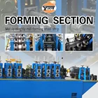 Welded Tube Mill Iron Galvanized Metal Carbon Stainless Steel Pipe Making Machinery