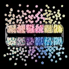 Assorted 3D Nails Soft Pottery Flower Decorate Assorted Flower Nail Art Stickers Nail Art Decoration