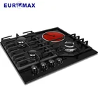 Hot Selling Household Glass Gas Hob With 3 Gas 1 Electric Burner