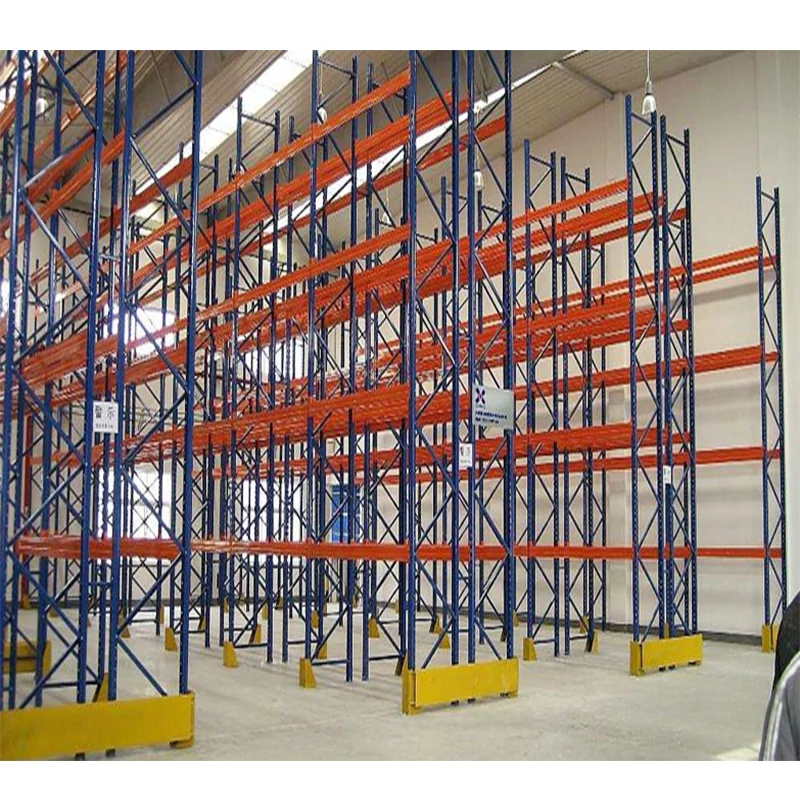 Gui chang 3000KG 3T 3 ton Triple Support Warehouse Heavy Duty Pallet 3 Layers Racks Double Load Beam Rack Vna Pallet