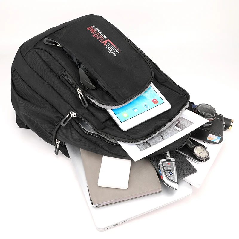 wholesale Custom Business Waterproof Laptop Backpack mochila Nylon Unisex Travel Anti Theft School Backpack Bags For Men