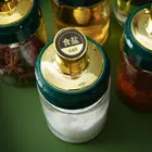 Condiment Wholesale Hot Sale Storage Condiment Container Spice Glass Airtight Jar Kitchen Supplies