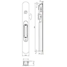 Window Locks Aluminium Accessories Aluminum Sliding Window Hardware Accessories System Aluminum Alloy Latch Locks
