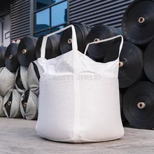 Factory Direct Sale Pp Big Jumbo Bag For Packing 1 Tonne Goods Agriculture 1500 Kilogram Bag Pp Bulk Bag