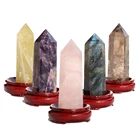 Crystal Wholesale High Quality Crystal Column 7 Star Array Natural Bulk Crystal Points Healing Stones