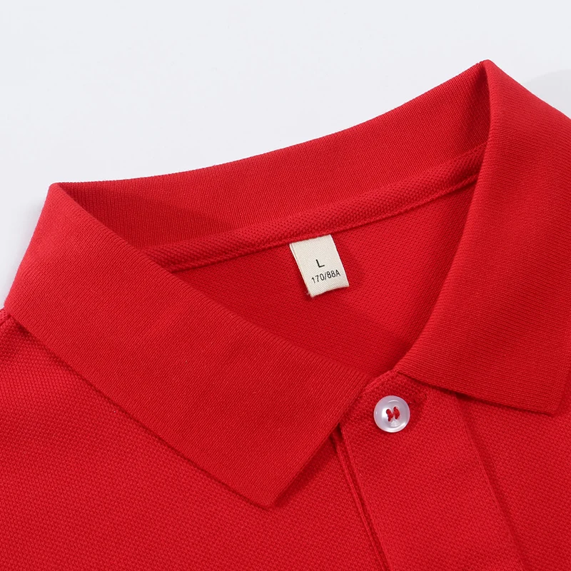 230 Gsm 100% Cotton Anti-Pilling Anti-Shrinkage Custom Embroidery Logo Polos Para Hombre Men's Cotton Polo Shirt