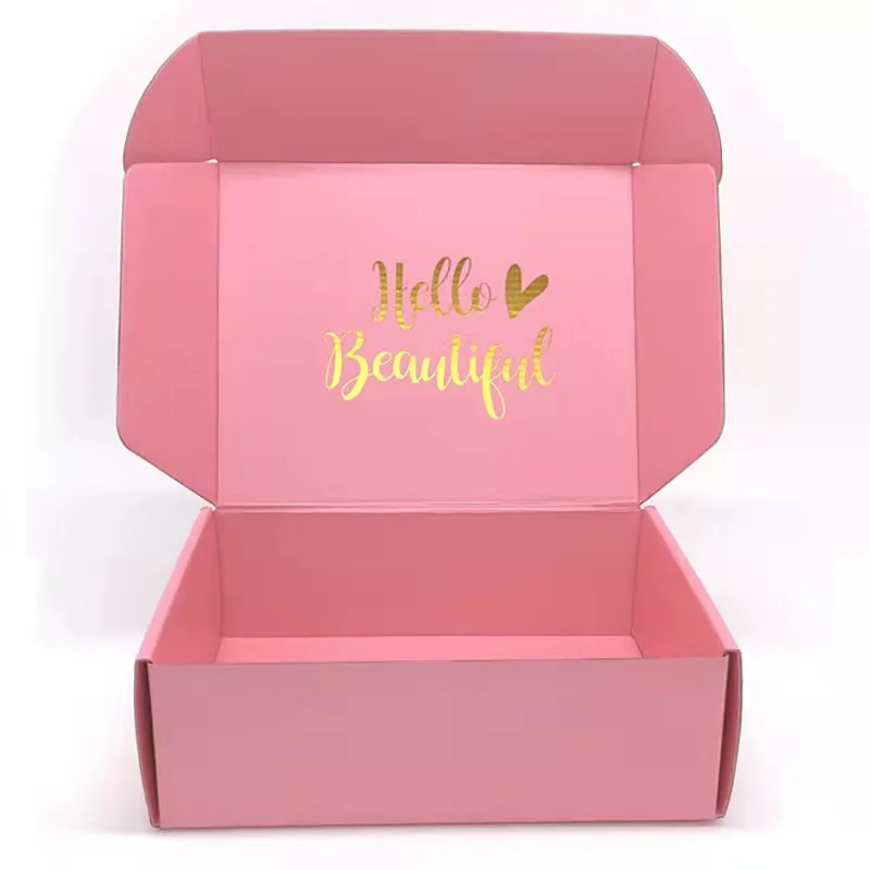 customised paper cardboard box mailing mailer shipper box cajas