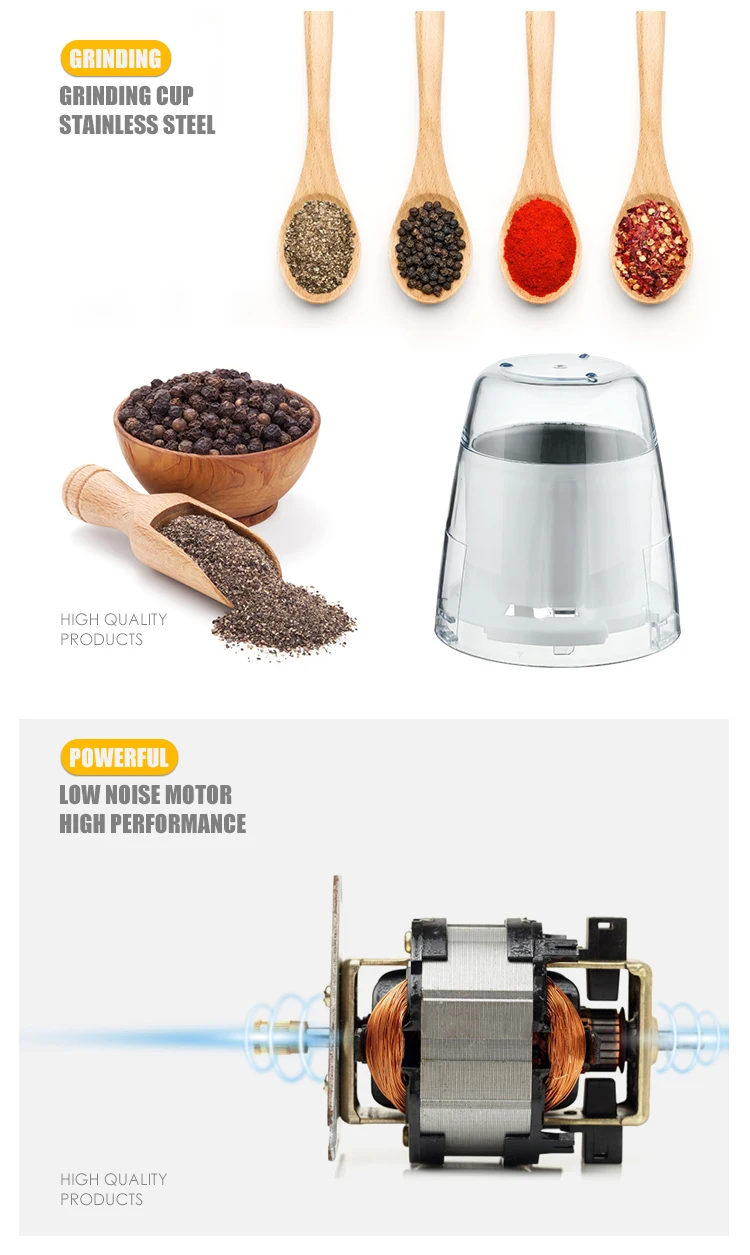 Processador de alimentos 2 em 1 Licuadoras 1,5L para uso doméstico Moedor manual e liquidificador de smoothie