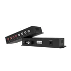 Audio 20KM 4 Way Bi-directional Audio Optical Transceiver Fiber Audio Extender